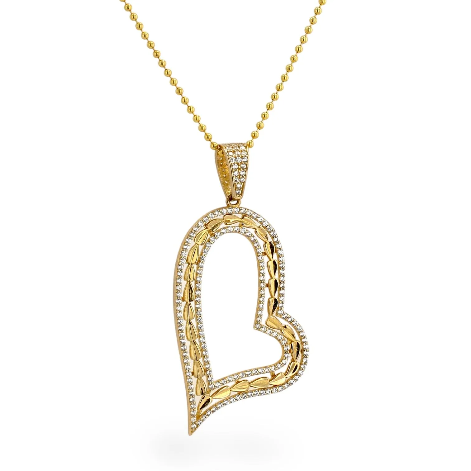 Necklace in 10K yellow gold