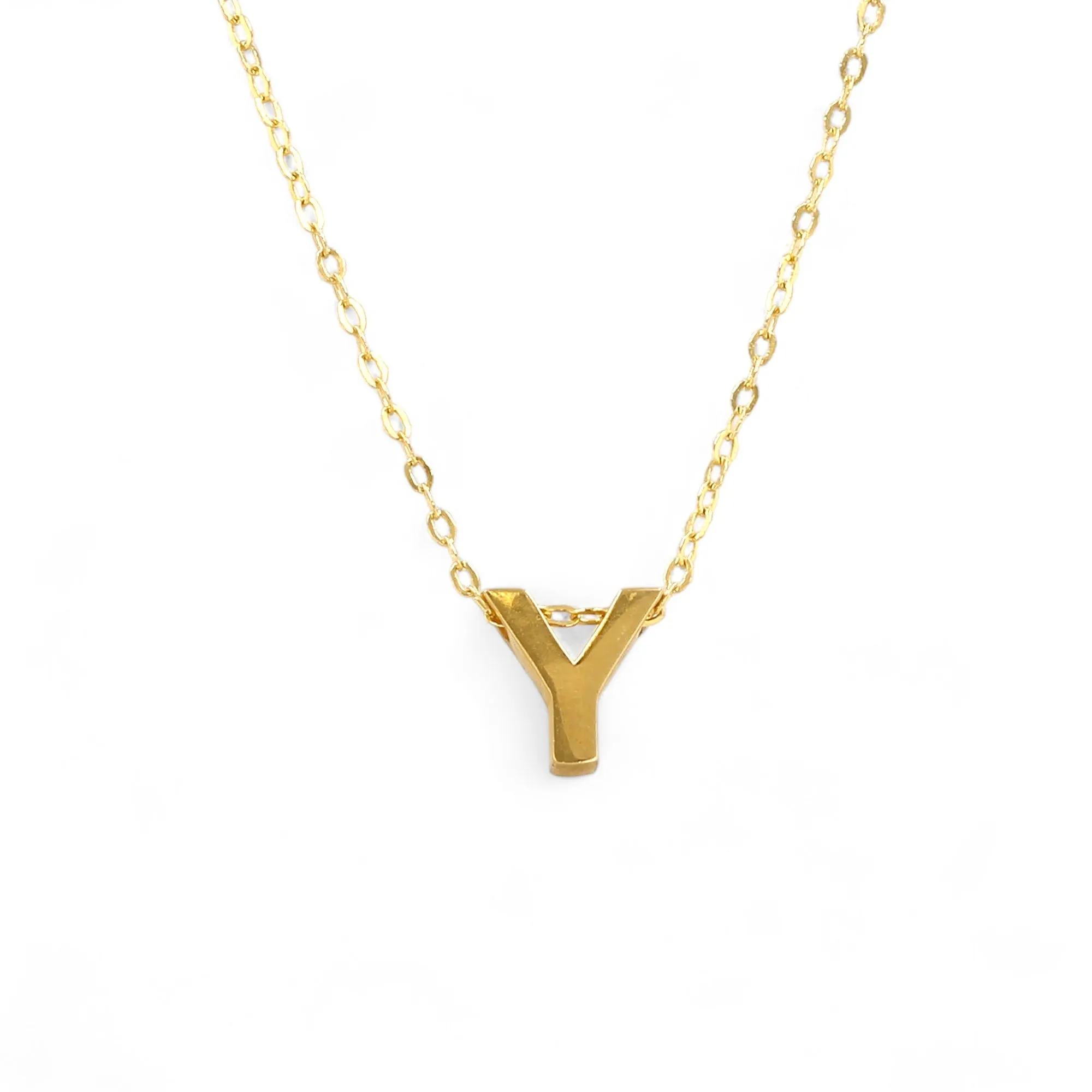 Charm necklace in 14K yellow gold