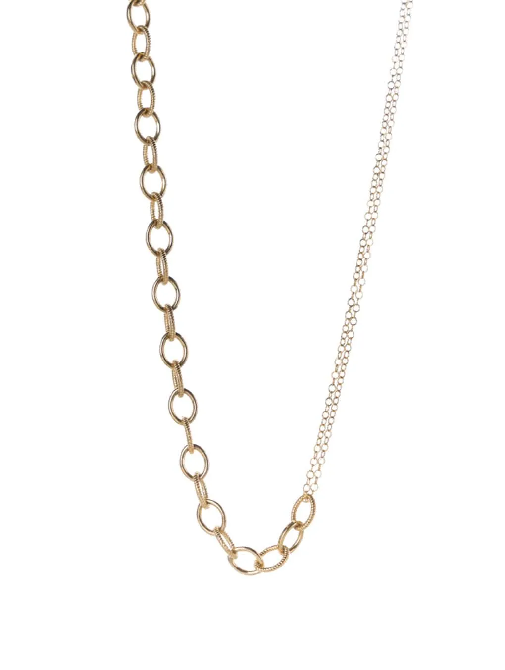 double chain 14k gold fill chain