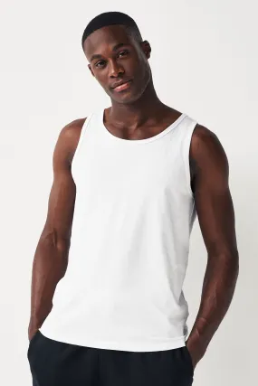 5 Pack White Vests