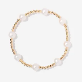 8-Pearl Bracelet with 3mm Beads