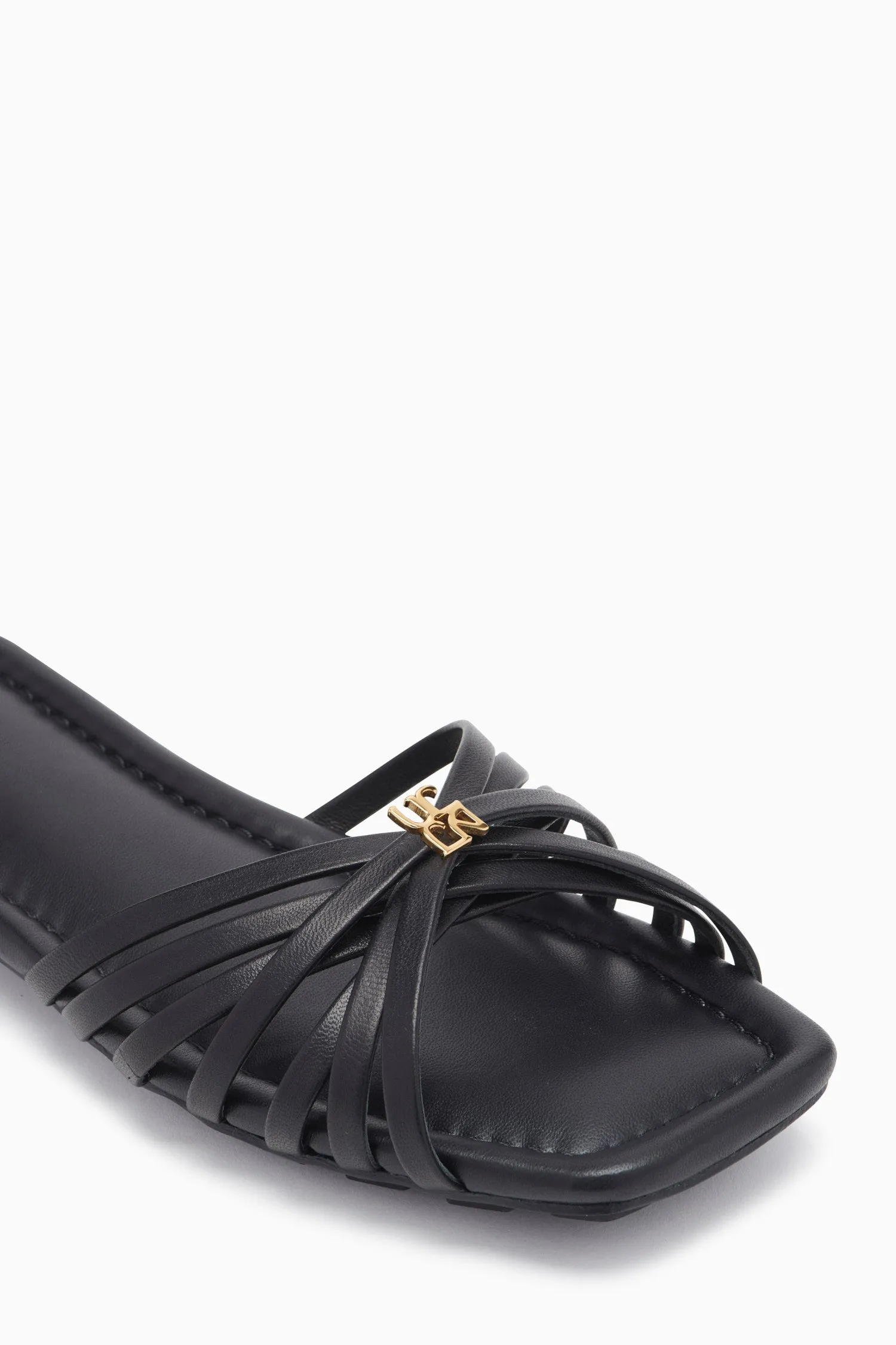 Althea Cage Slide in Noir