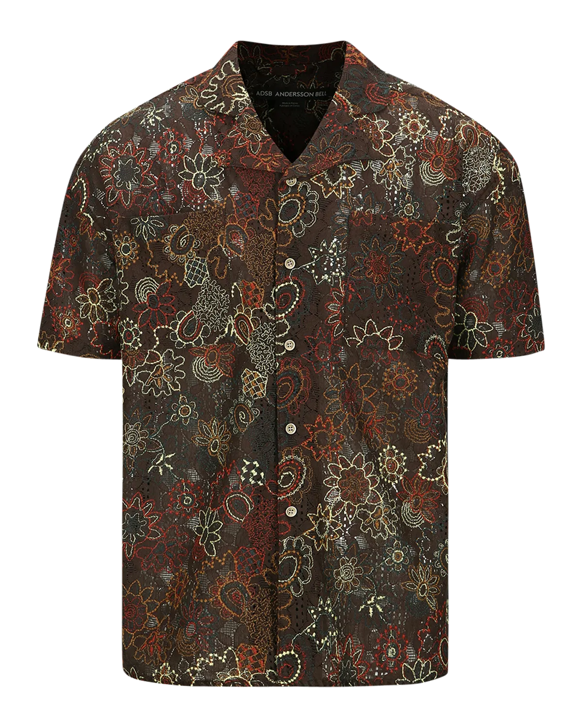 Brown Andersson Bell Linus Jacquard Shirts