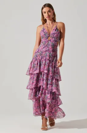 Aneira Tiered Maxi Dress