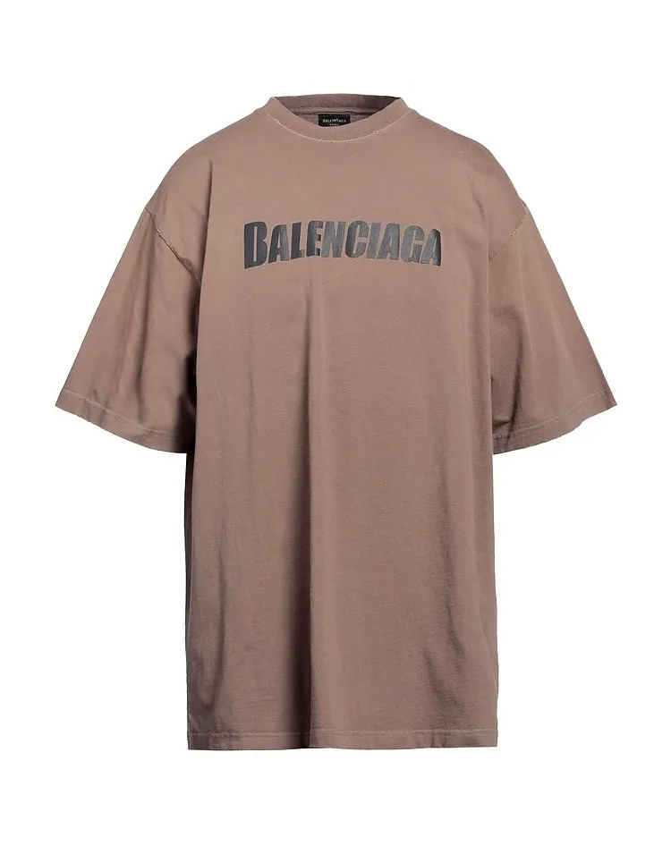 BALENCIAGA Short Sleeves Logo Luxury T-Shirts