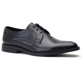 Hadley Waxy Plain Toe Lace Up Shoe