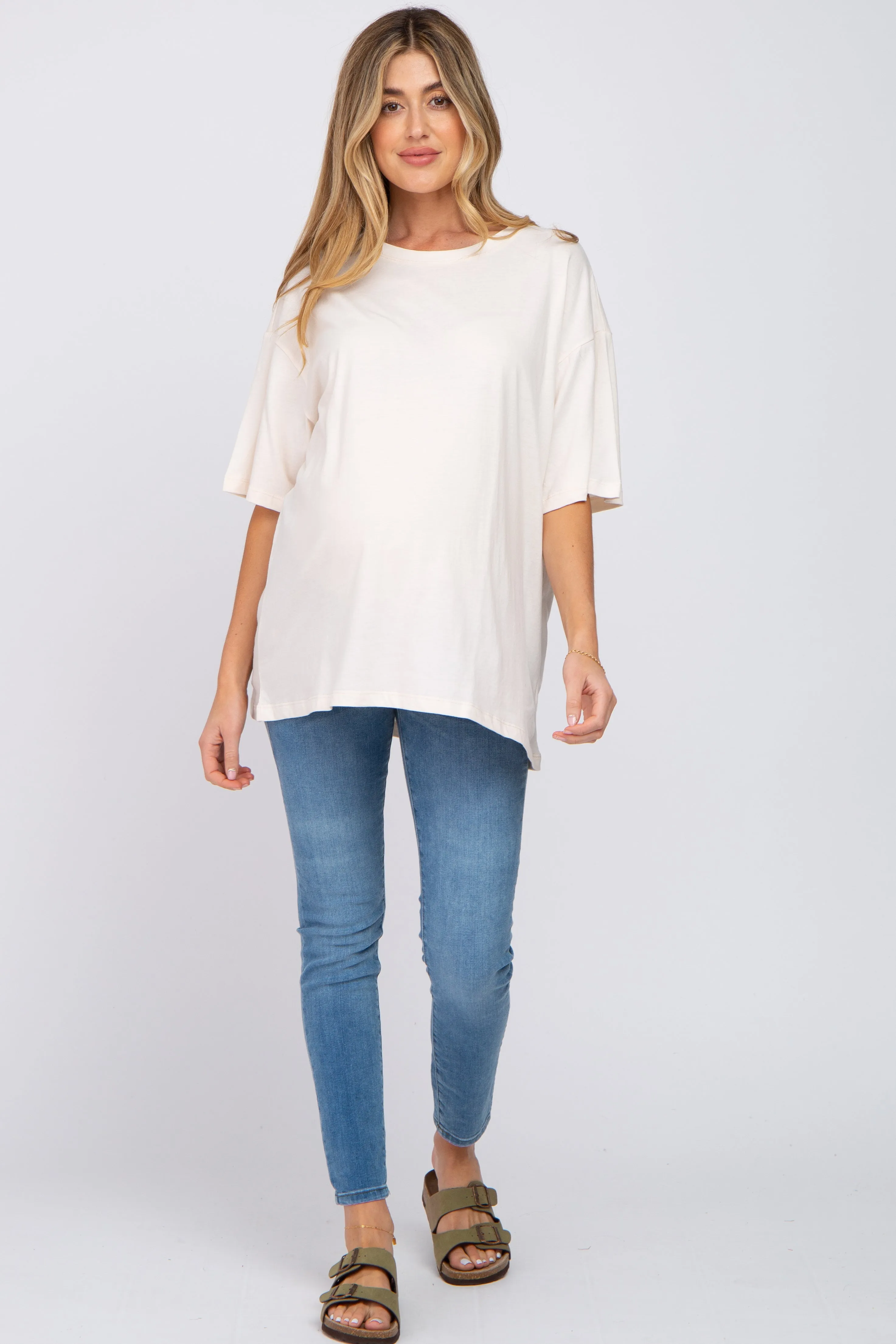 Oversized Maternity Tee