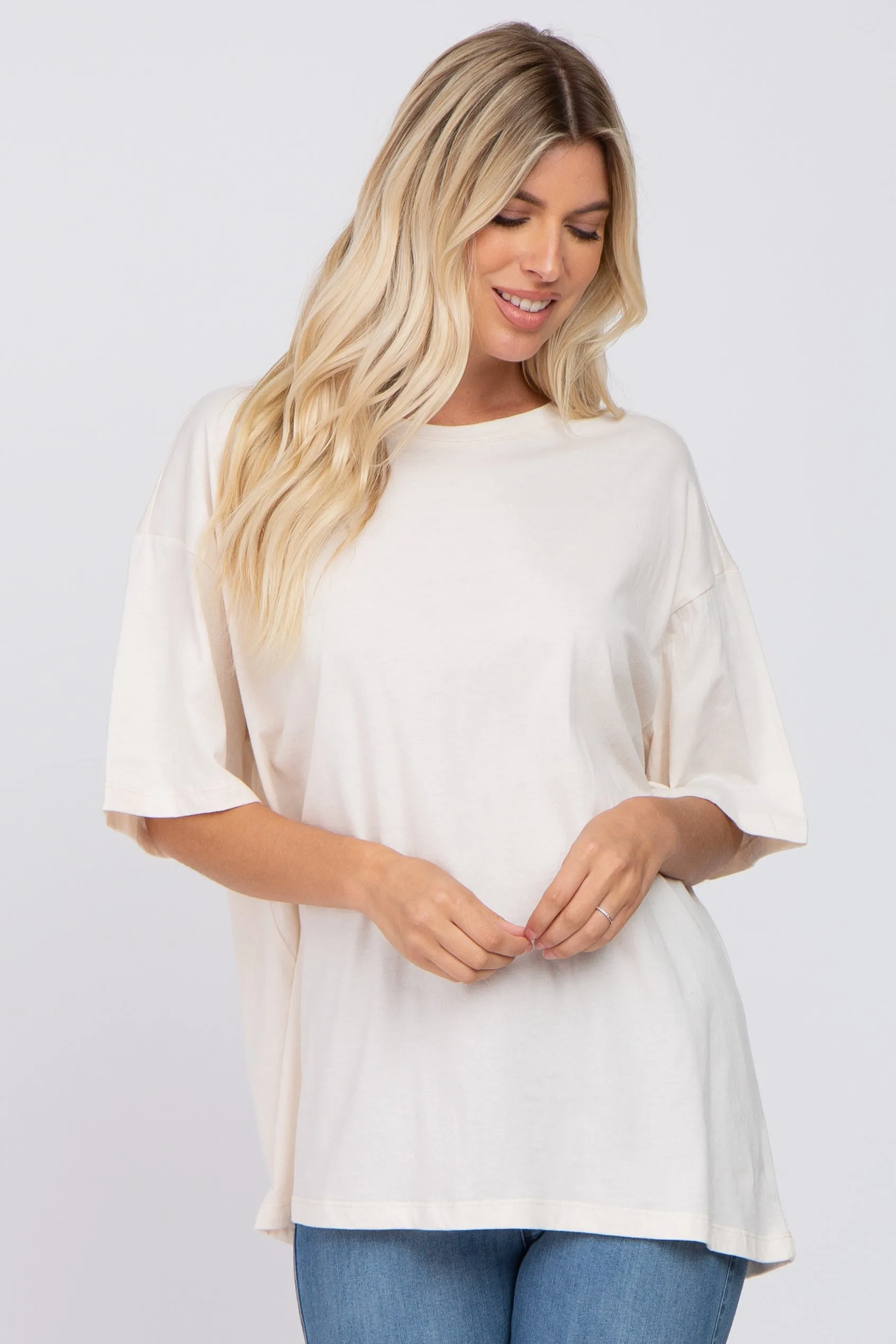 Oversized Maternity Tee