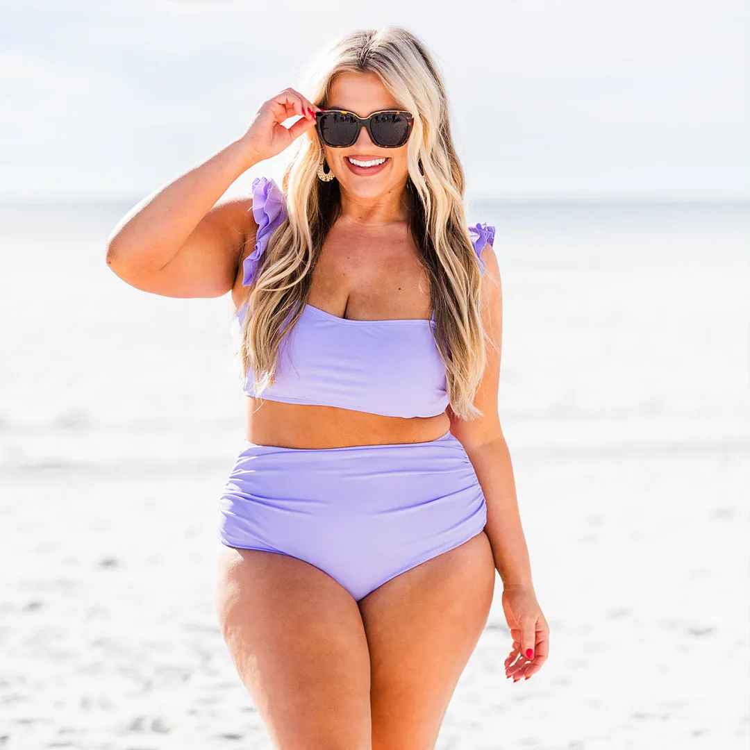 Beach Swim Top Lavender