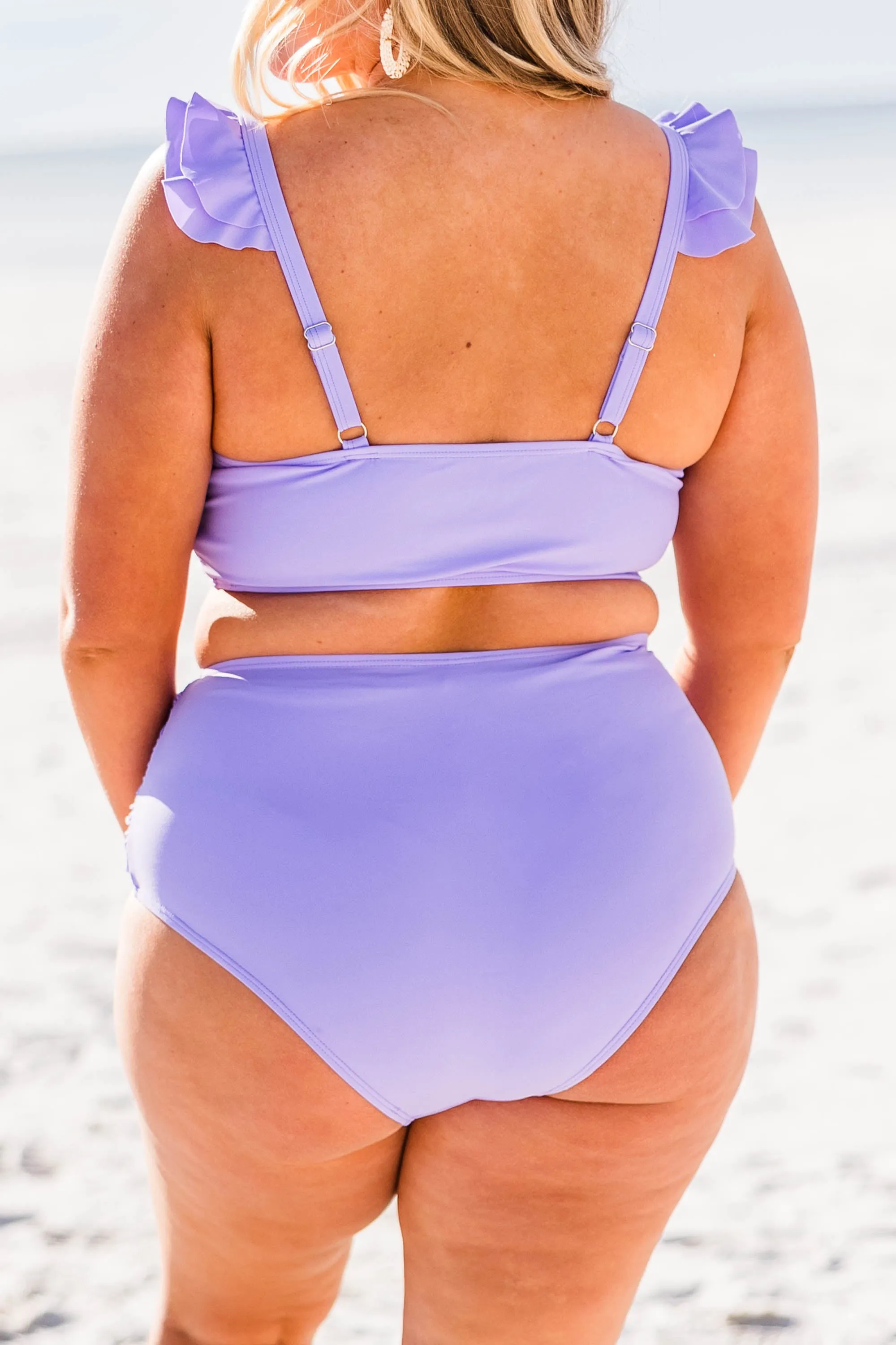 Beach Swim Top Lavender