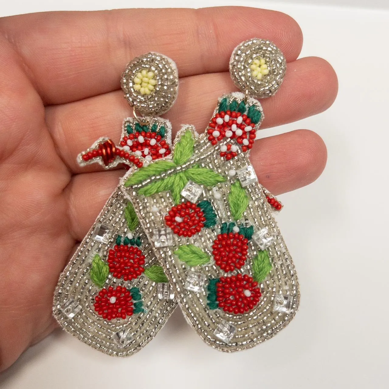 Beaded Earrings - Margarita