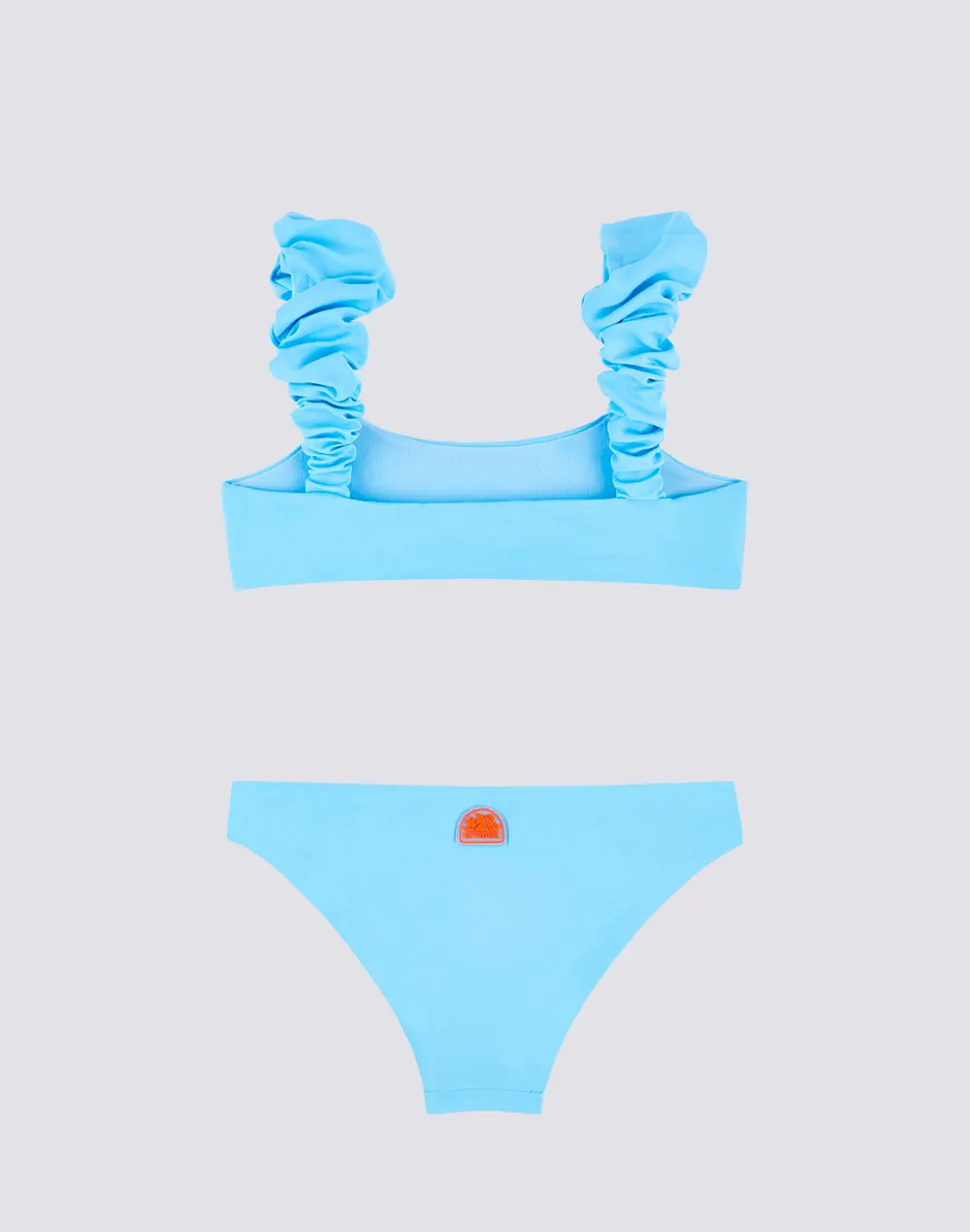 Ruffled Bikini Top & Fixed Bottoms