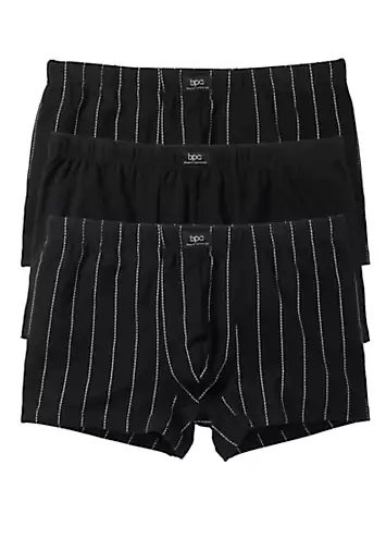bonprix Pack of 3 Fitted Boxers | Grattan