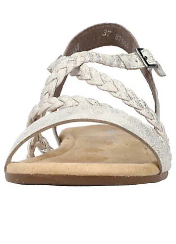 Rieker Braided Strap Sandals