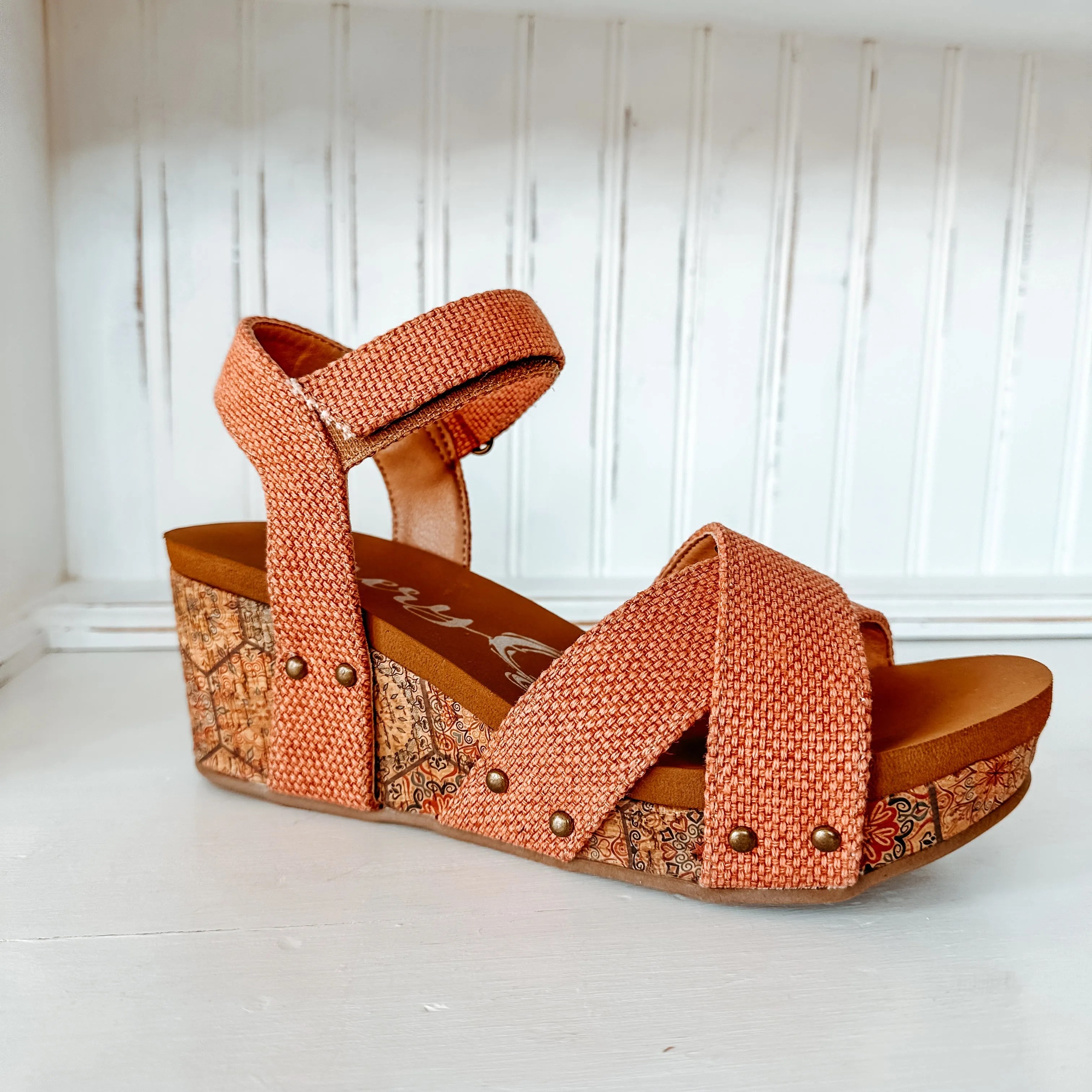 Women's Rust Wedge Sandal