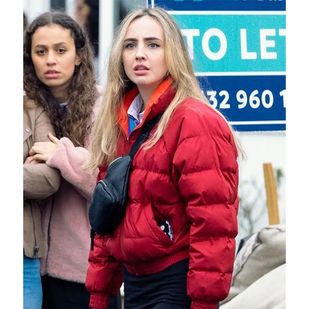 Ackley Bridge Carla Woodcock Puffer Jacket