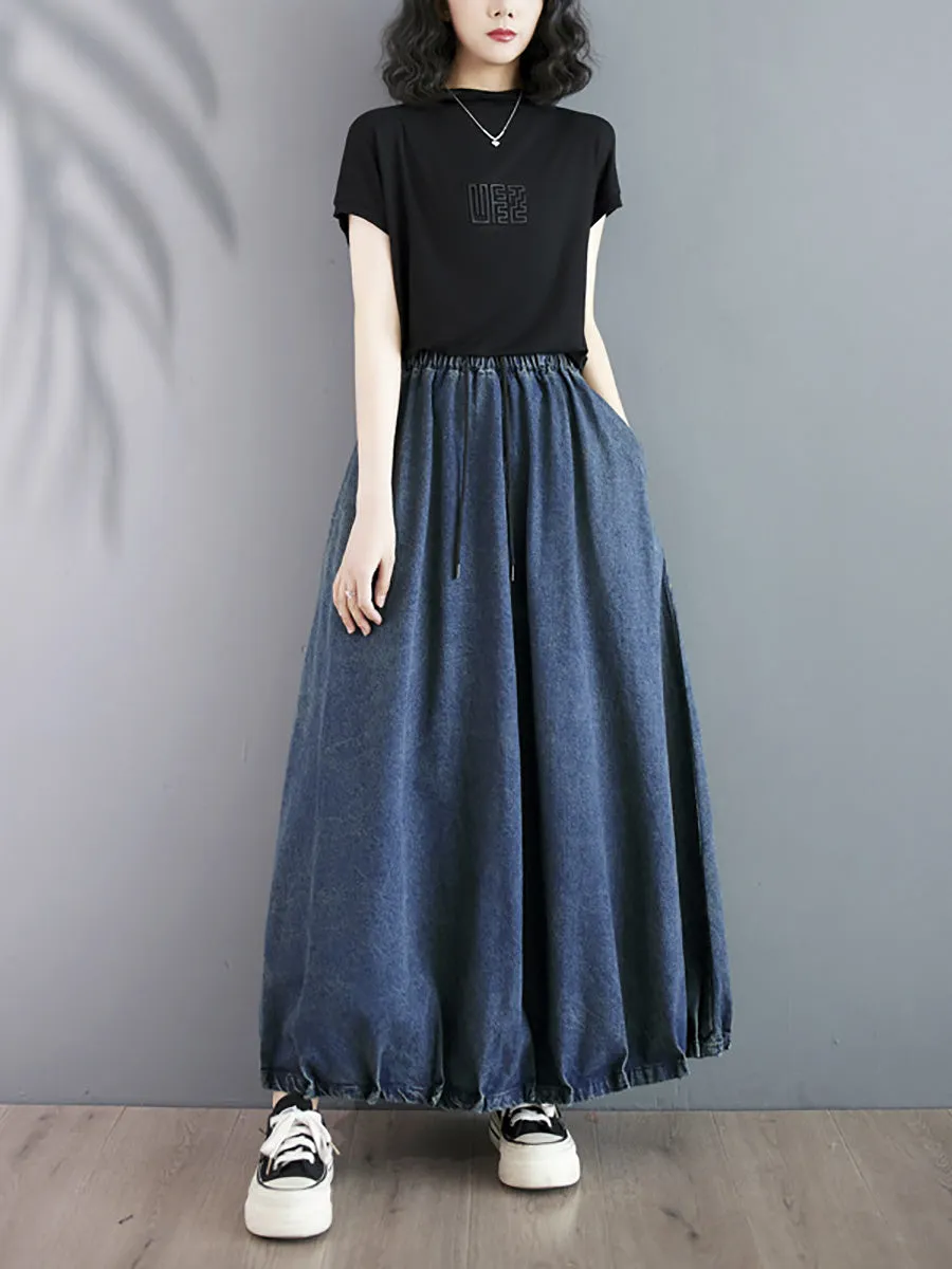 Women Casual Denim Skirt