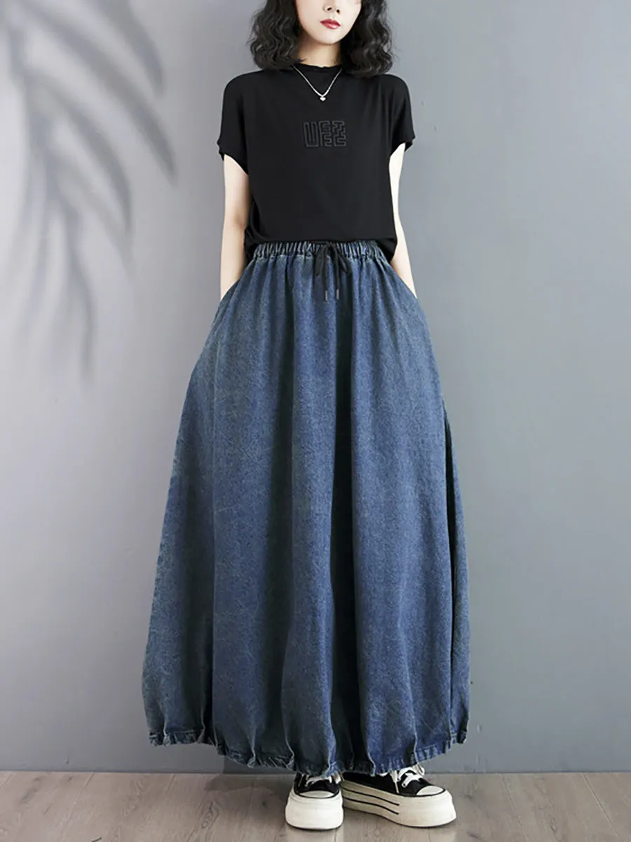 Women Casual Denim Skirt