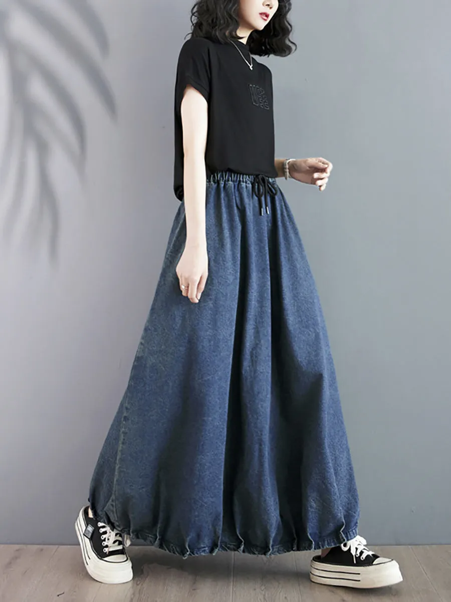 Women Casual Denim Skirt