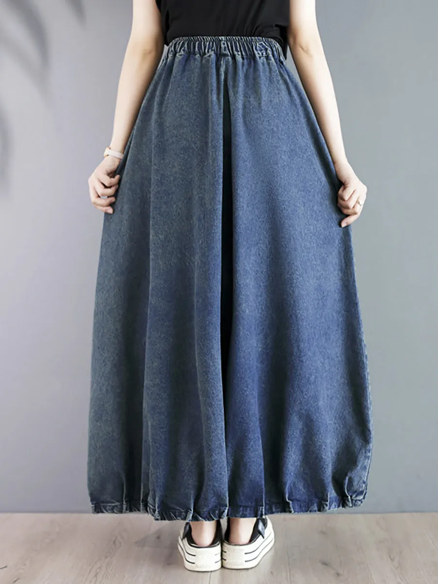 Women Casual Denim Skirt