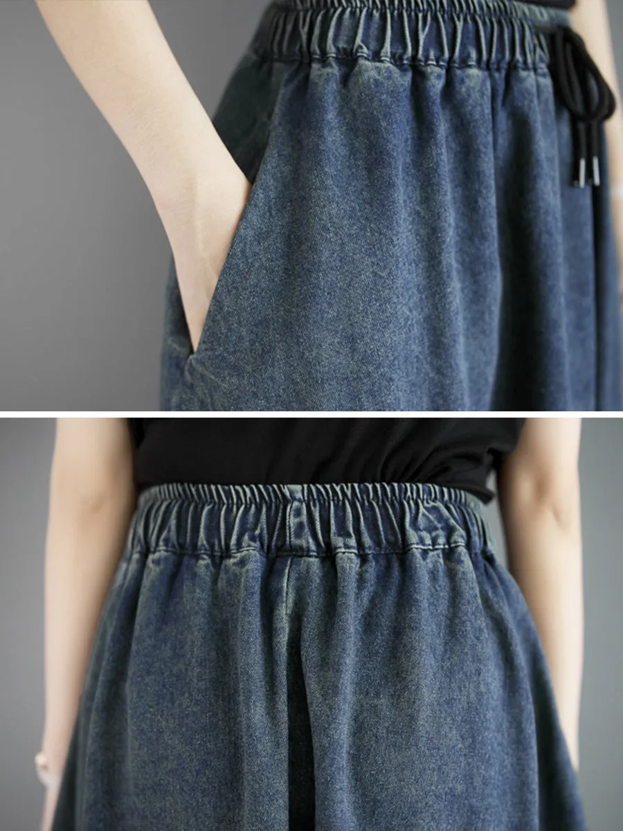 Women Casual Denim Skirt