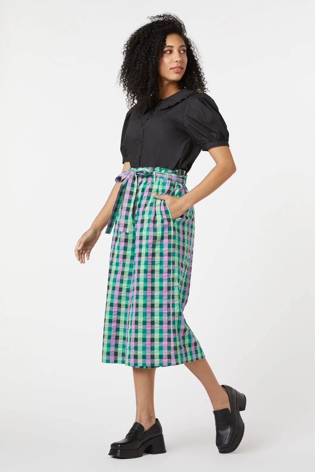 Checkered Peppa Skort