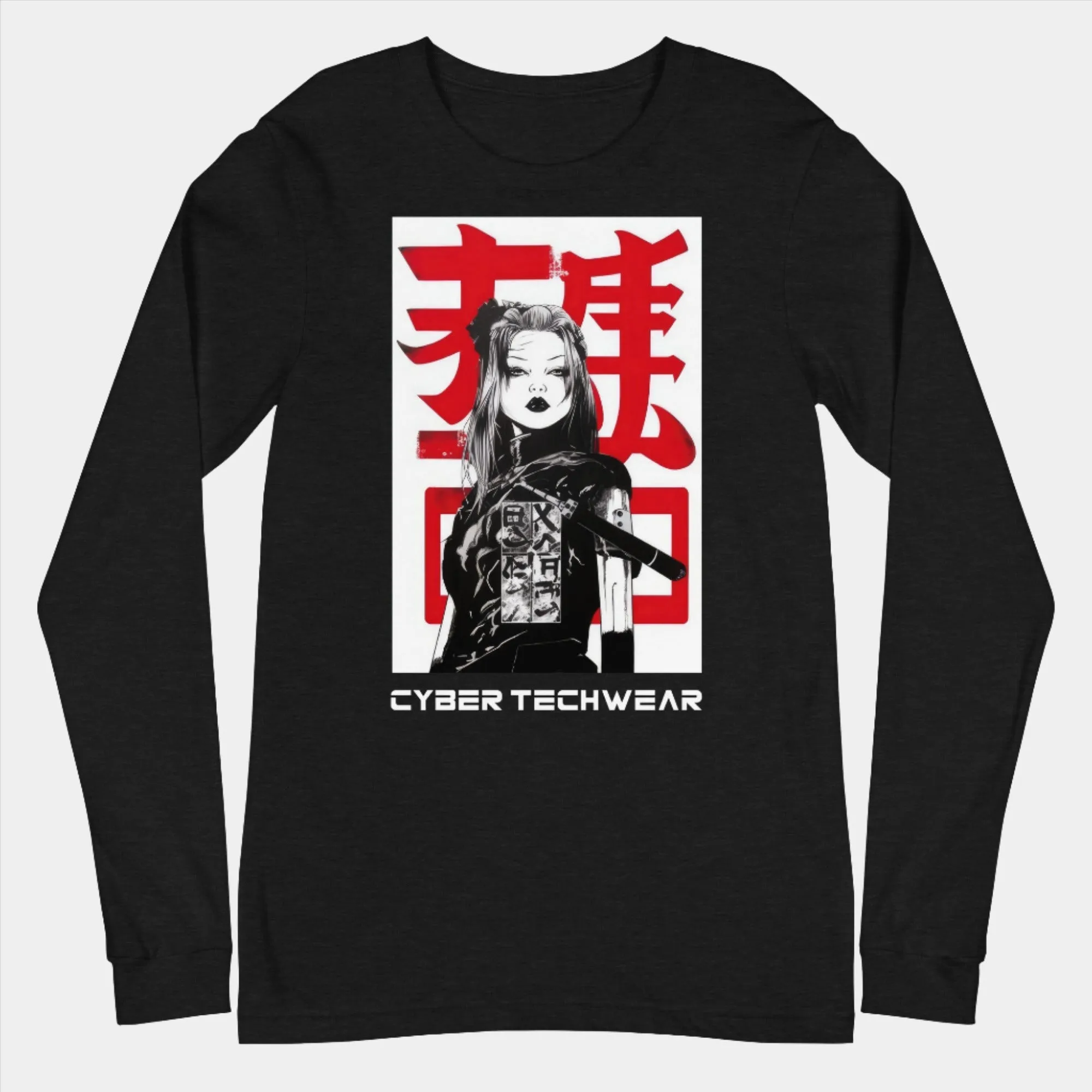 Chinese Women's Long Sleeve Graphic Tees