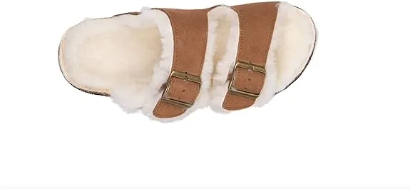 Cloud Nine Sheepskin Felicia Scuff Double Strap Sandals