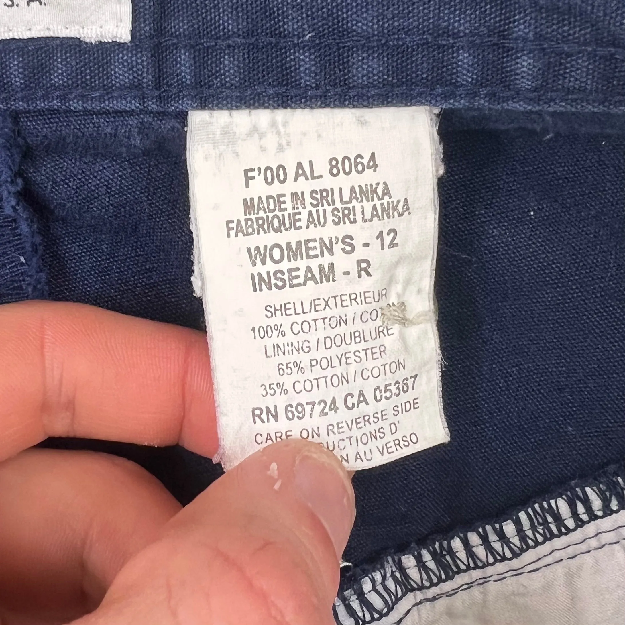 Columbia Sportswear Cargo Trousers Navy