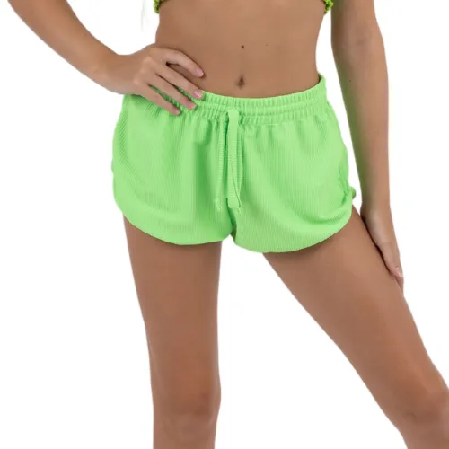 Sporty swim shorts