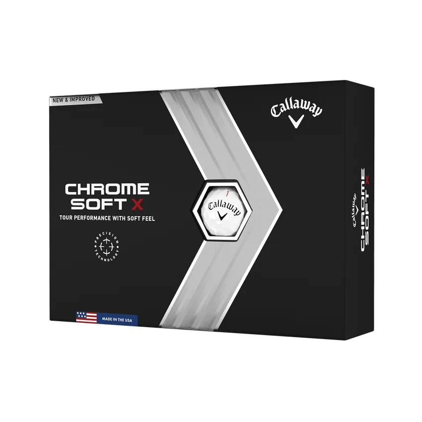 Callaway Chrome Soft X Golf Balls 12 Pack