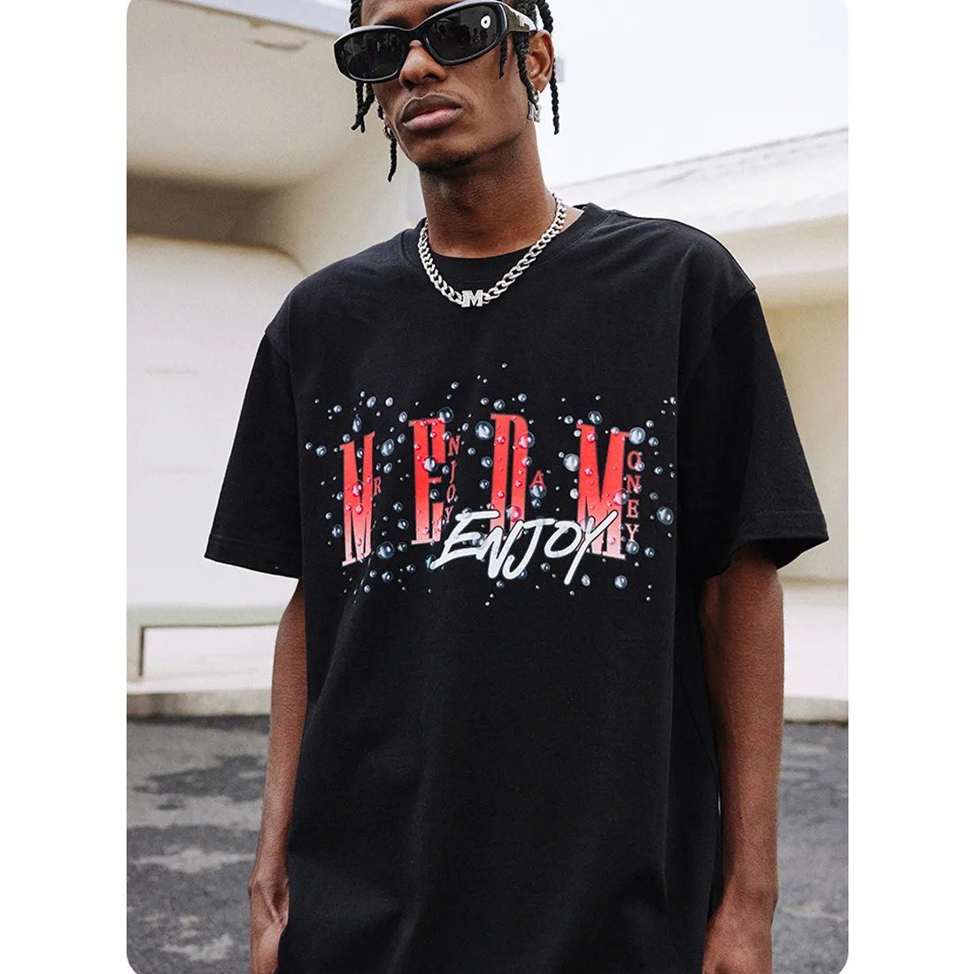 Unisex Street Style Oversized Cotton Short Sleeves