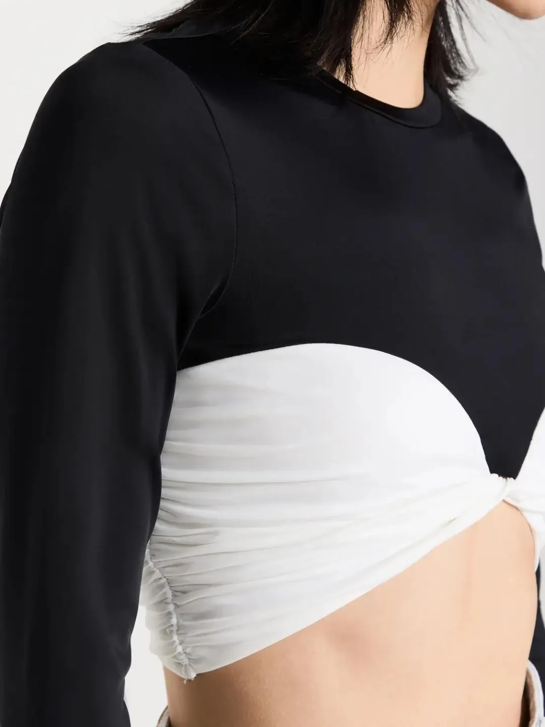 Women's Stretchable Cotton Crop Top