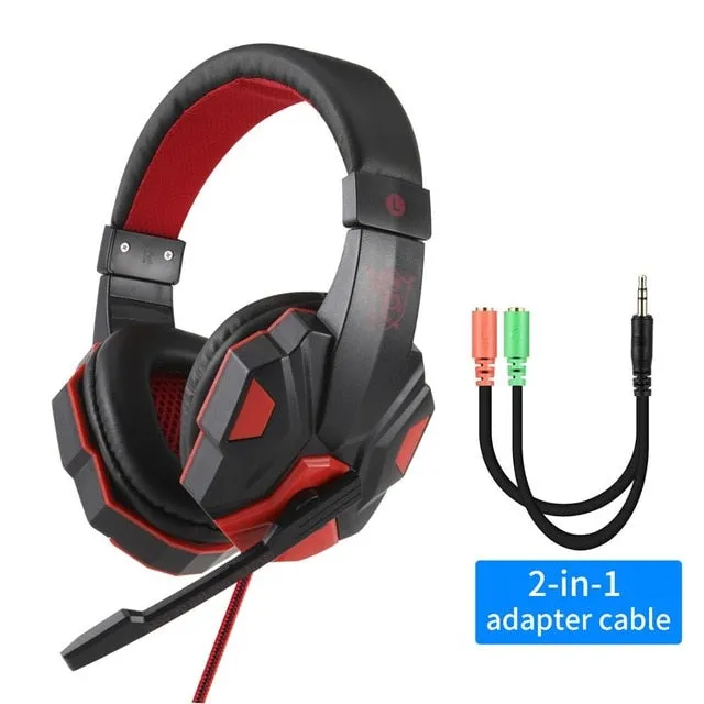 Gamer Headset PS4 Computer Gaming Headphones