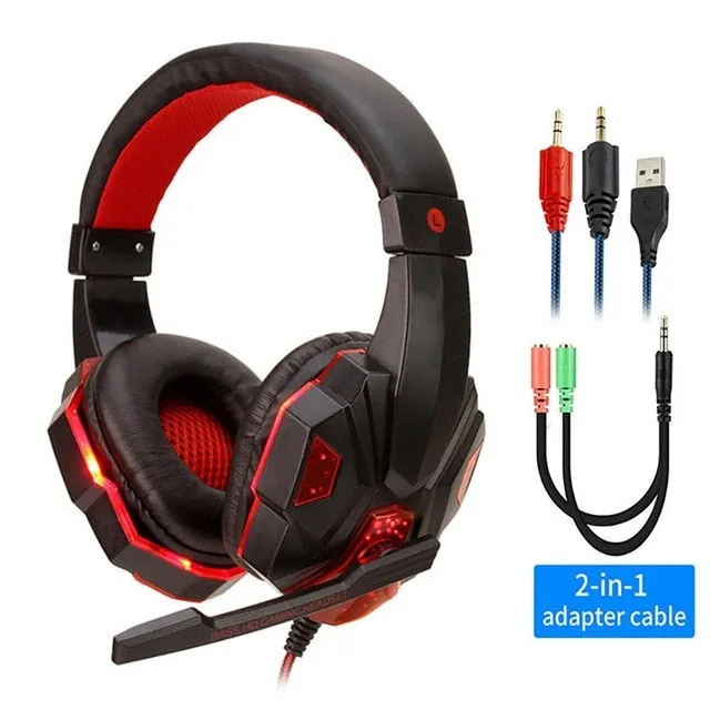 Gamer Headset PS4 Computer Gaming Headphones