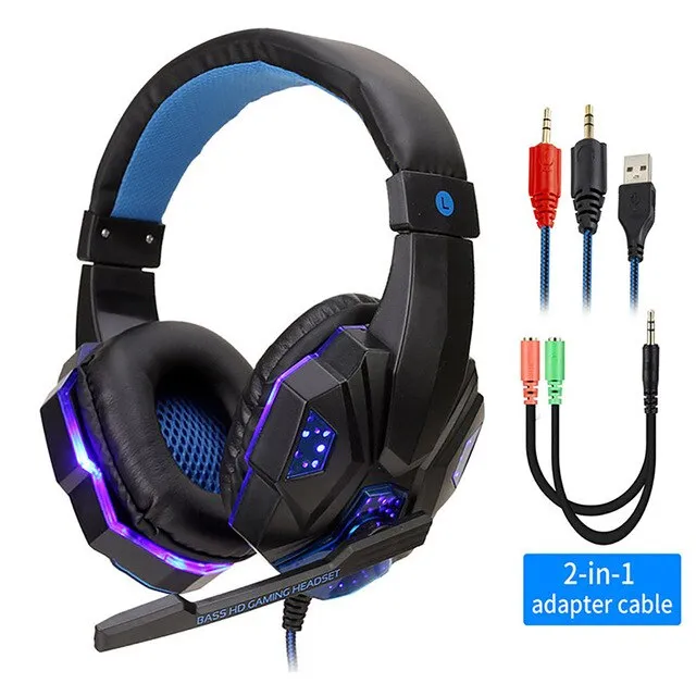 Gamer Headset PS4 Computer Gaming Headphones