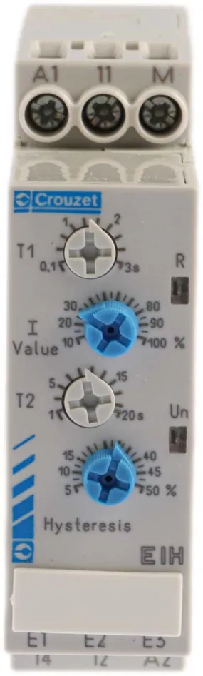Crouzet Current Monitoring Relay, 1 Phase, SPDT, DIN Rail
