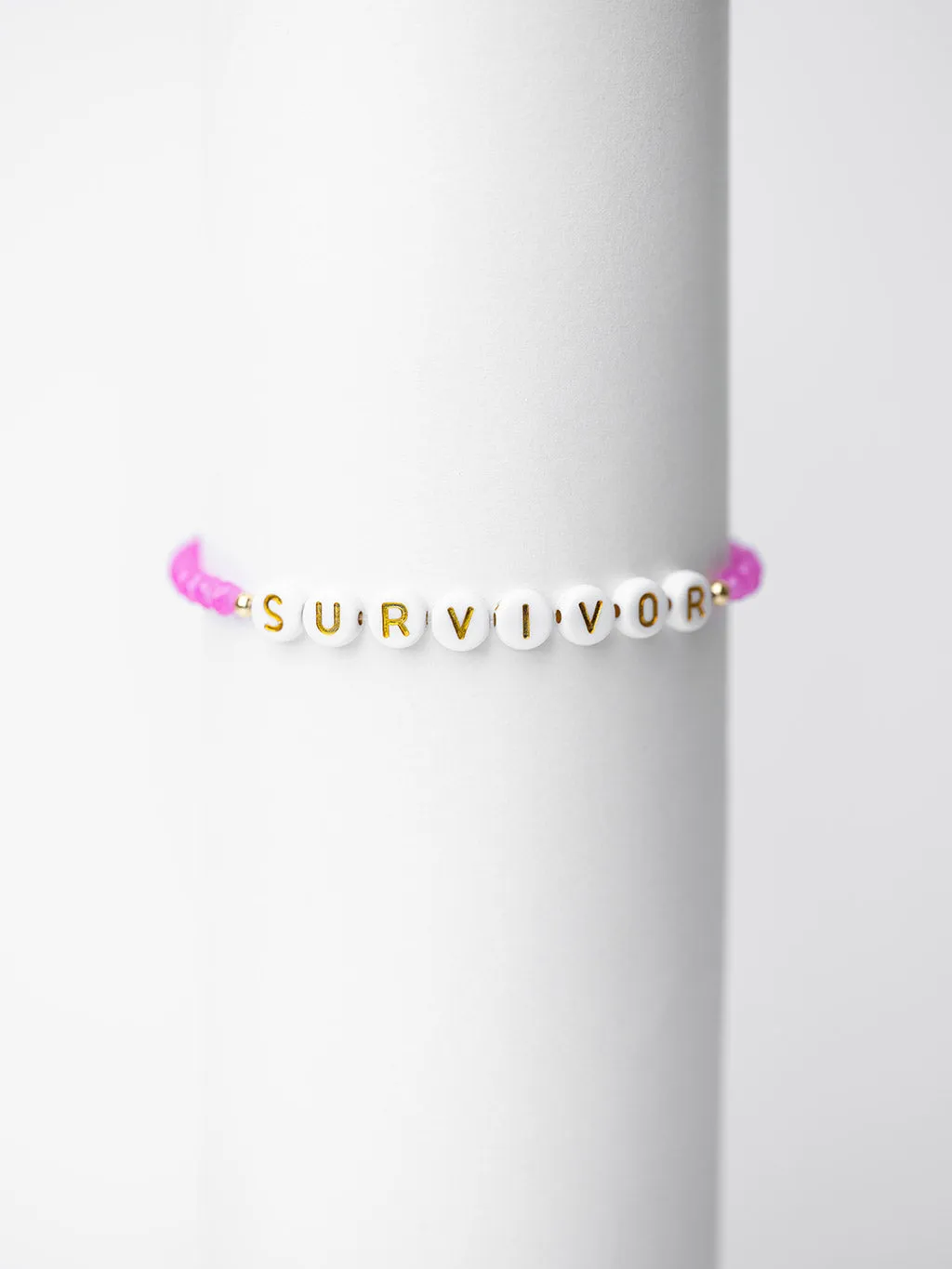 Crystal Beaded Survivor Bracelet