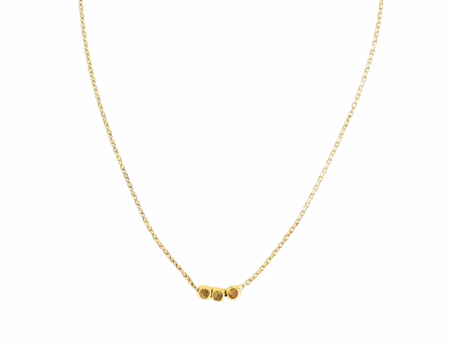 Geometric Chain Necklace