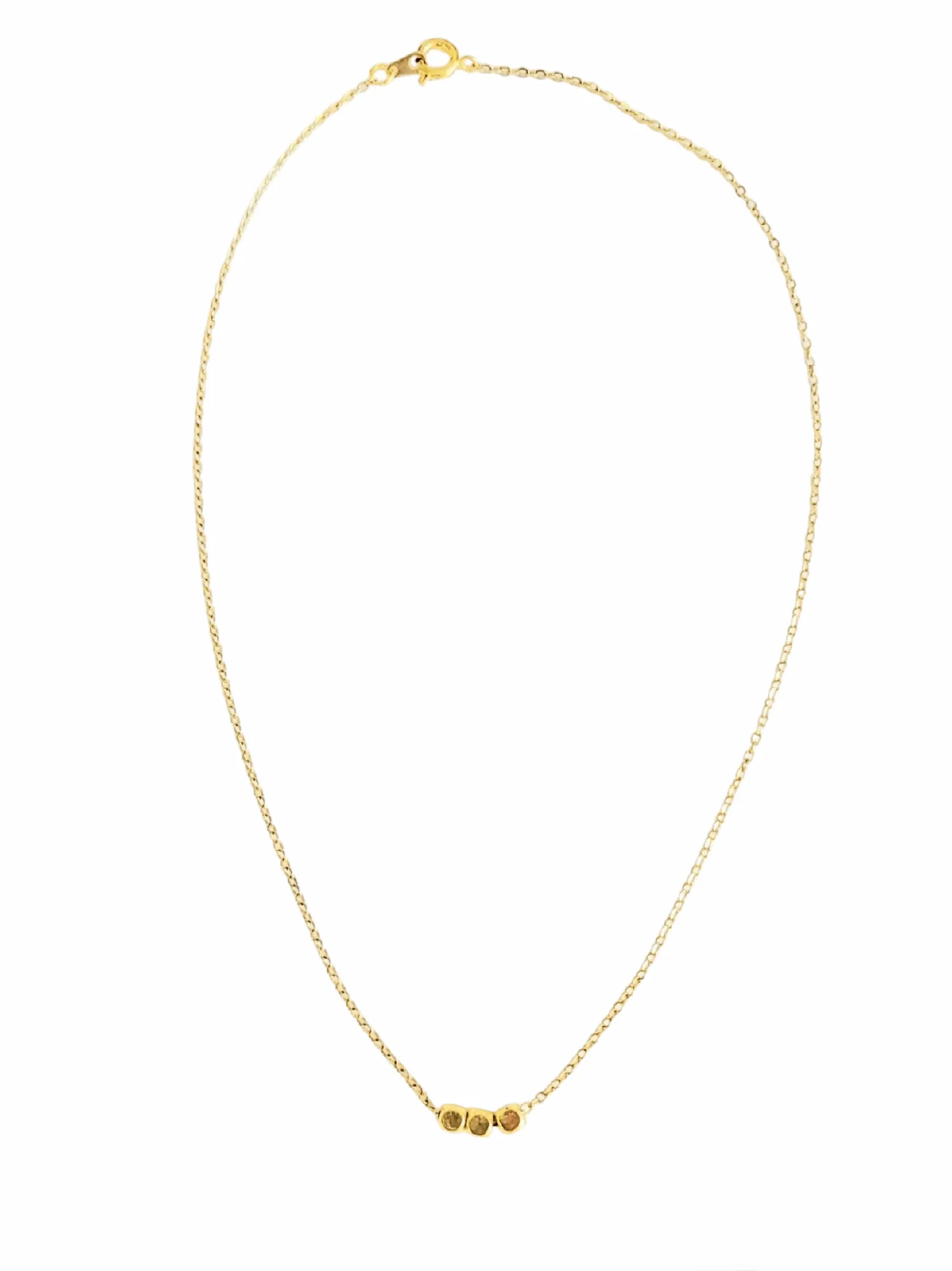 Geometric Chain Necklace