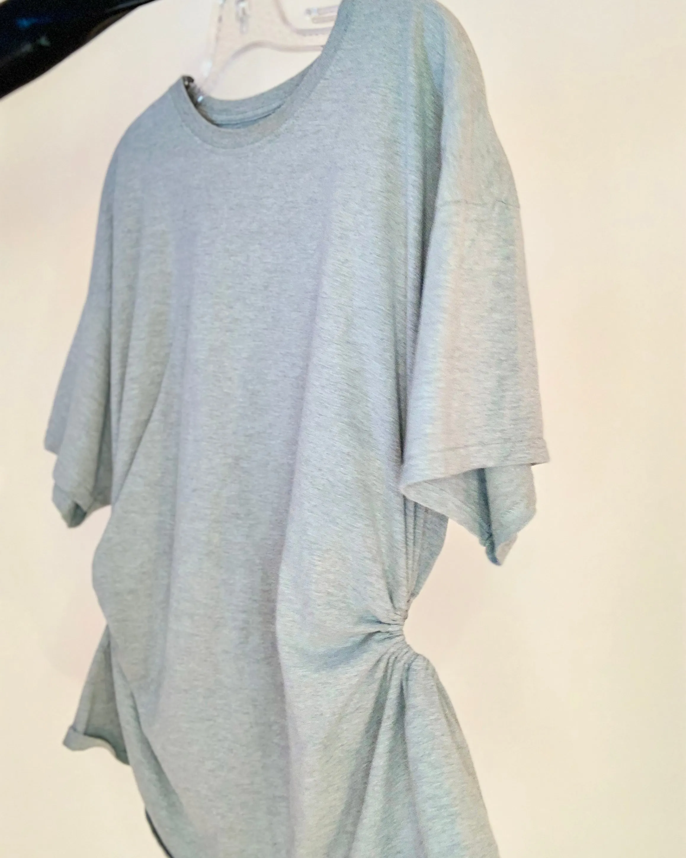 Custom Recycled Ruched Cutout Tee