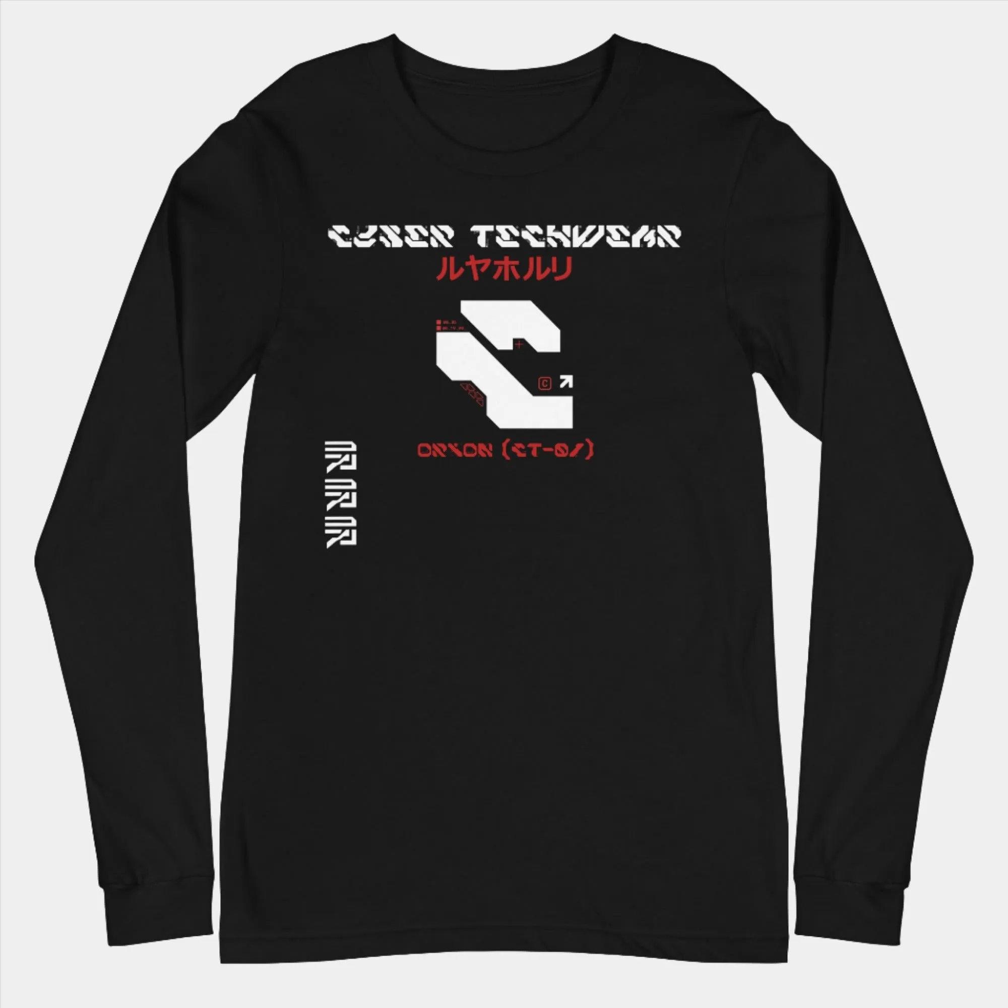 Cyberpunk Graphic Tees Long Sleeve