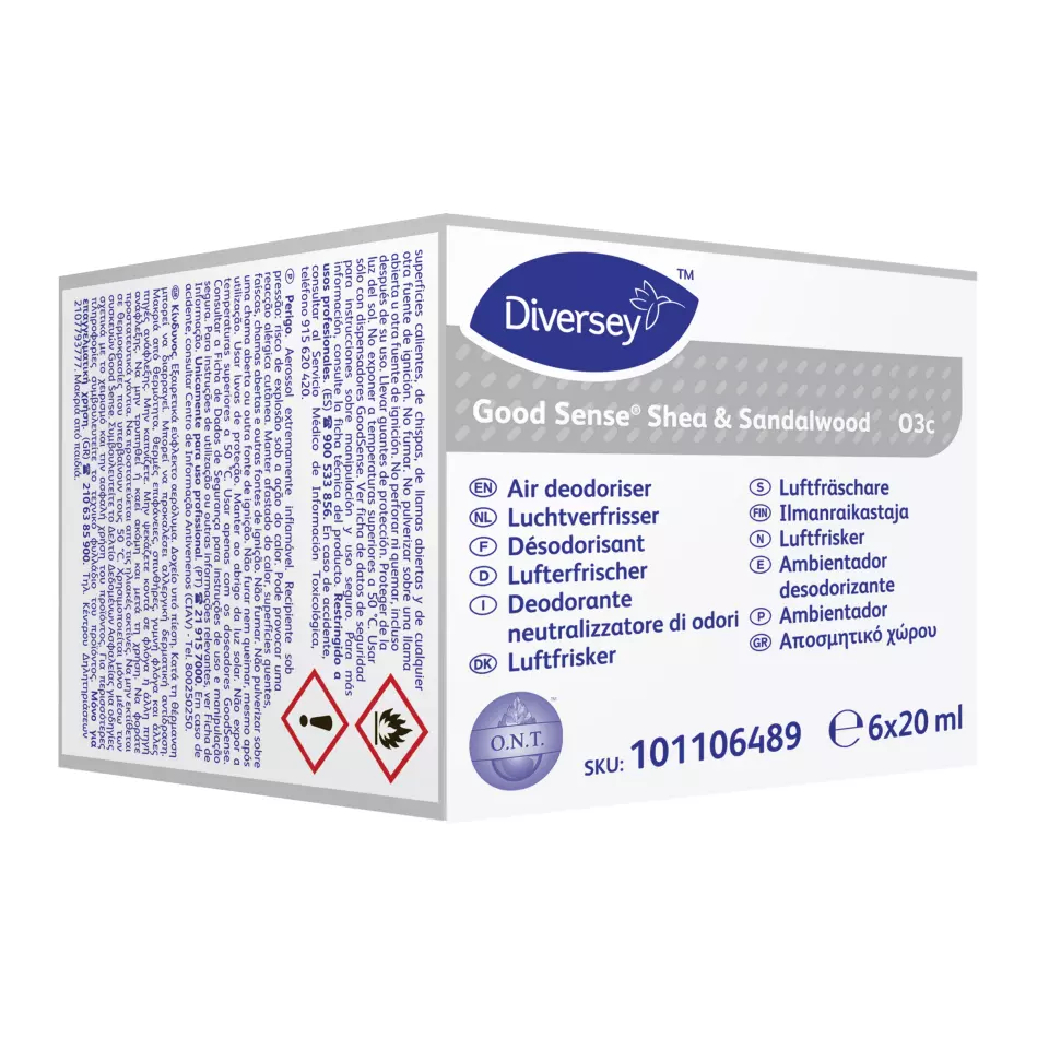 Diversey Good Sense Shea & Sandalwood Fragrance Cartridges 20ml