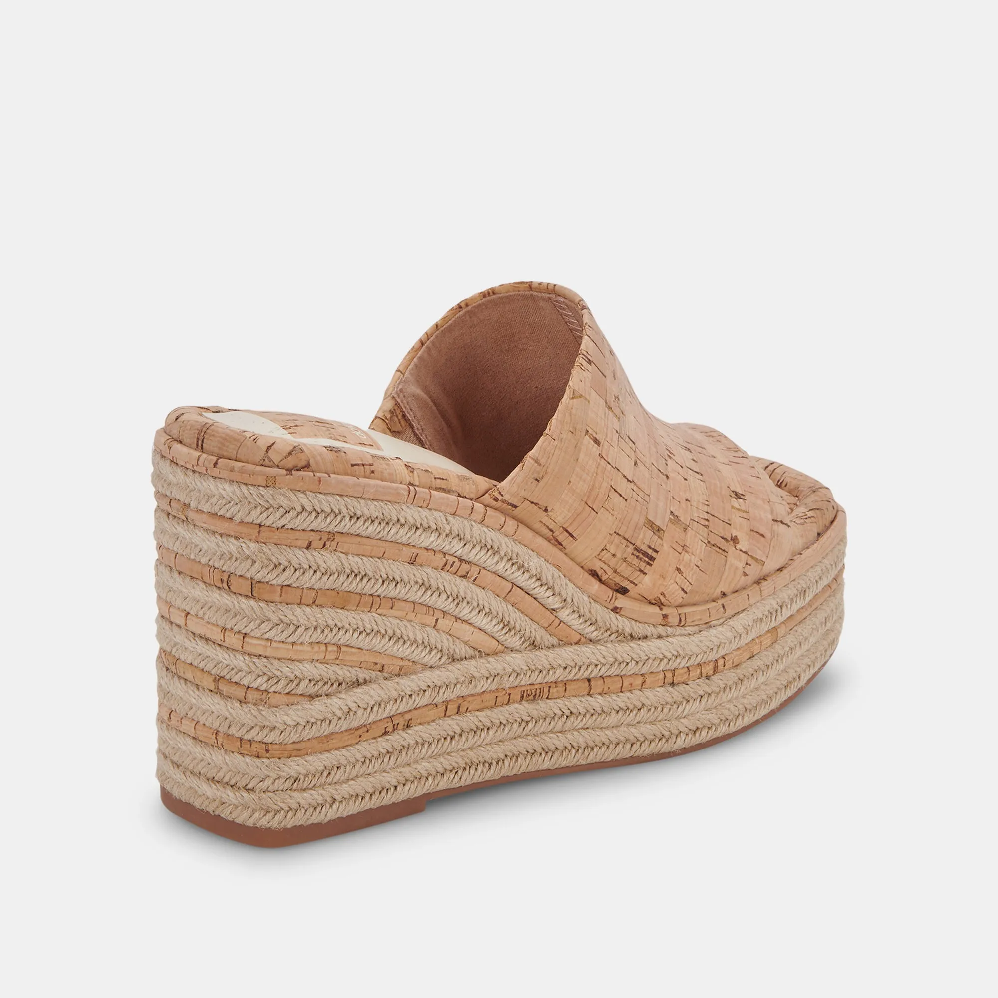 Natural Cork Elaria Wedges