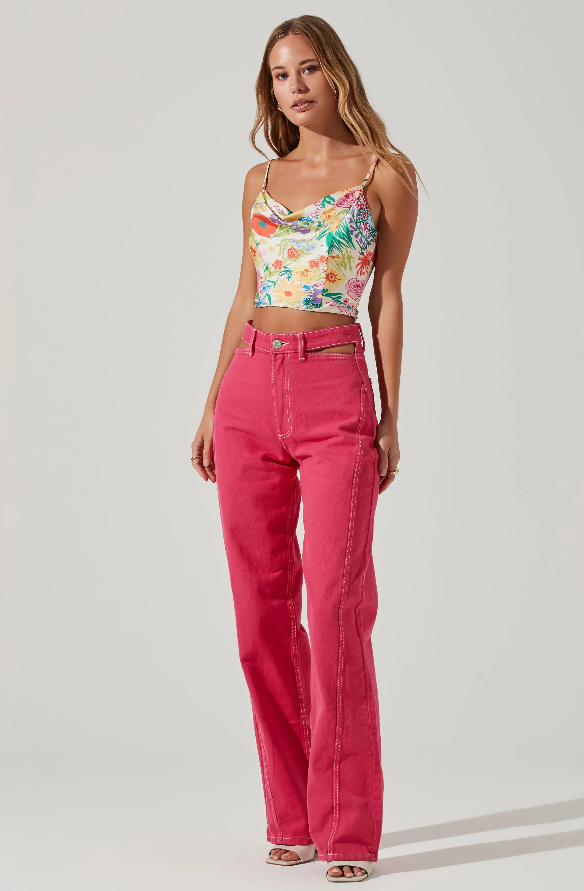 Floral Crop Top by Ellery