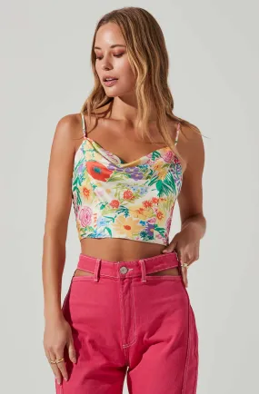 Floral Crop Top by Ellery