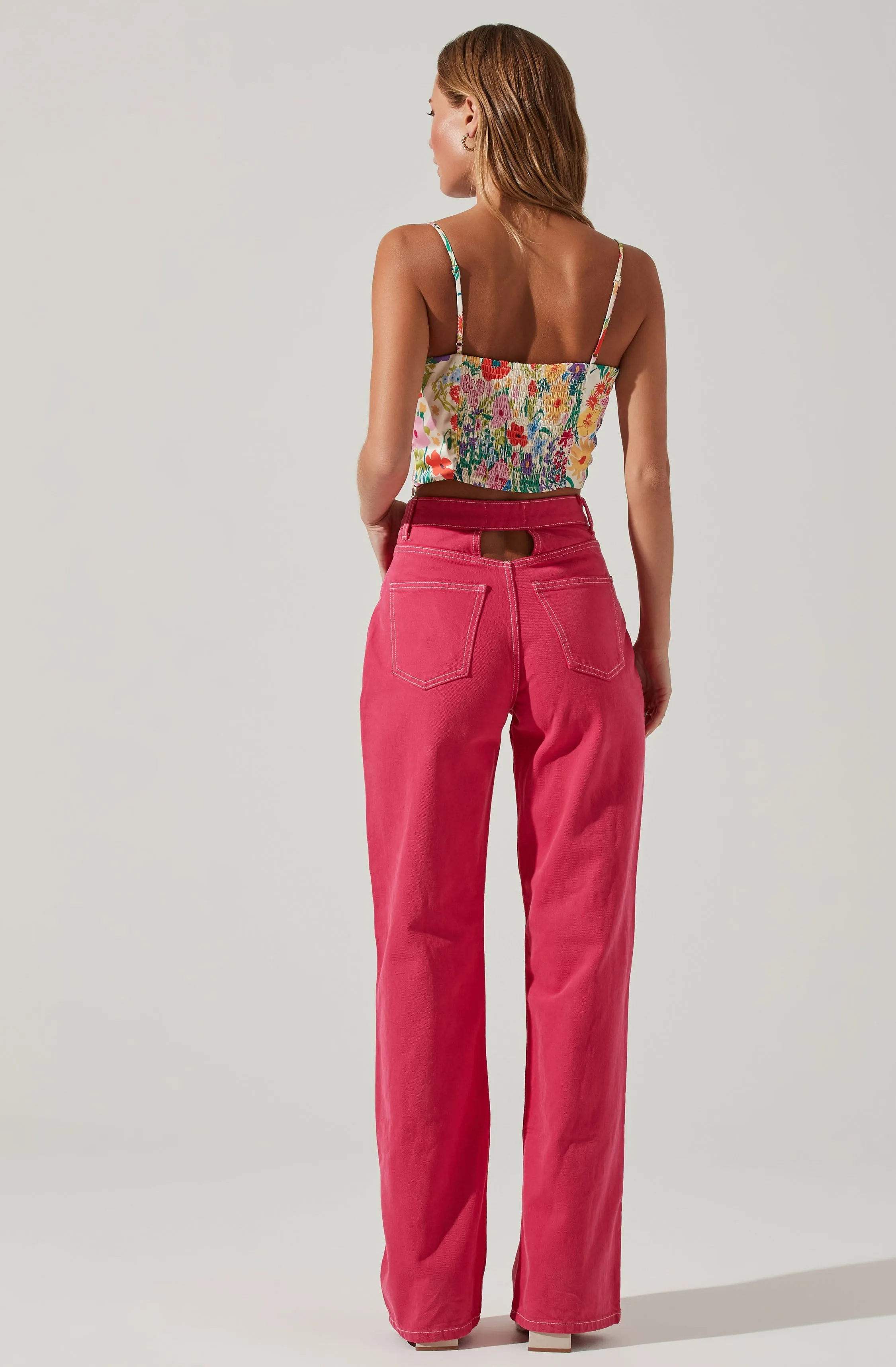 Floral Crop Top by Ellery