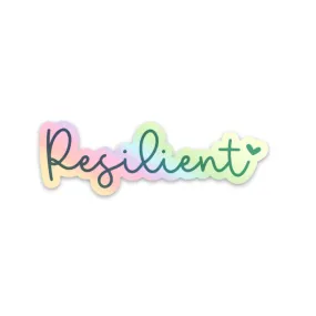 Resilience Inspirational Sticker