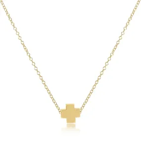 Signature Cross Necklace by Enewton