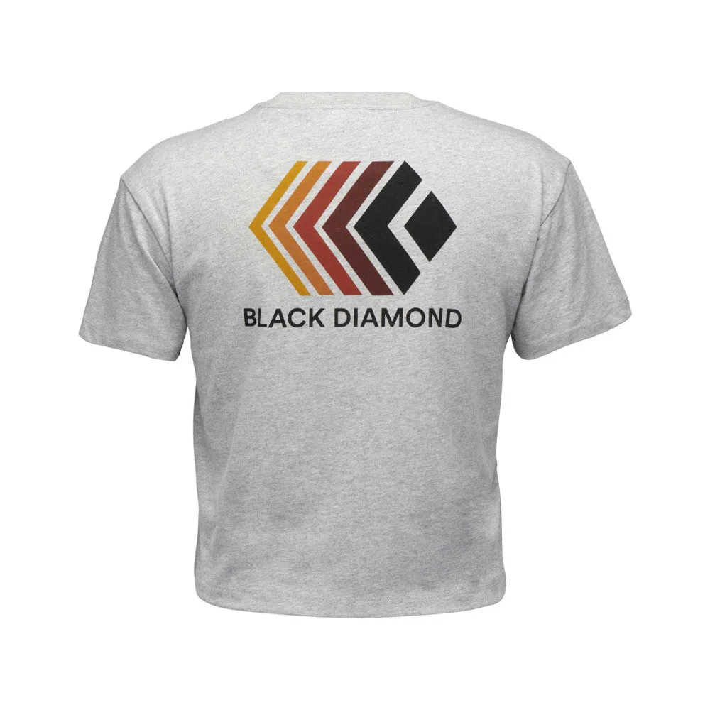 Faded Crop Short Sleeve Tee (Women's)